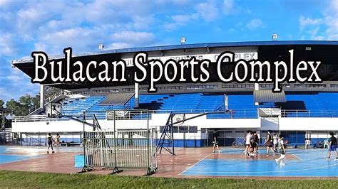Bulacan Sports Complex Malolos Bulacan Philippines Typical Saturday
