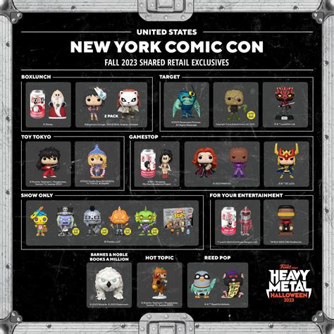 Nycc 2023 Funko Pops Heres Where To Get The Exclusives