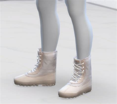 Greenapple18r — The Sims 4 Custom Content Yeezy Boots