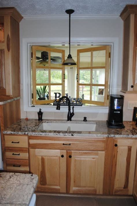 Tougher and stronger than maple or oak, hickory adds flavor to your decor and home just as a major drawback of choosing hickory is its overall cost. Hickory Cabinets, Gold and Silver Granite, Tile Backsplash ...