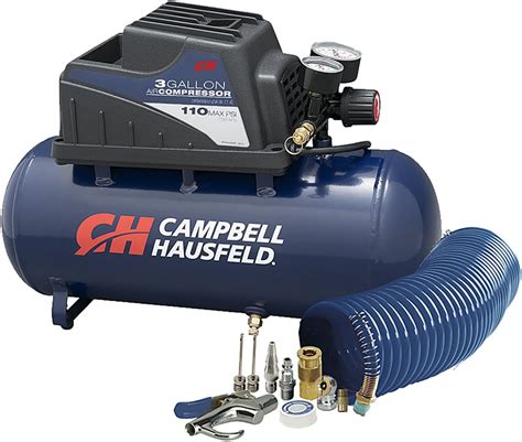 Campbell Hausfeld Compresor De Aire 1 Galón Pancake Oilless 36 Cfm