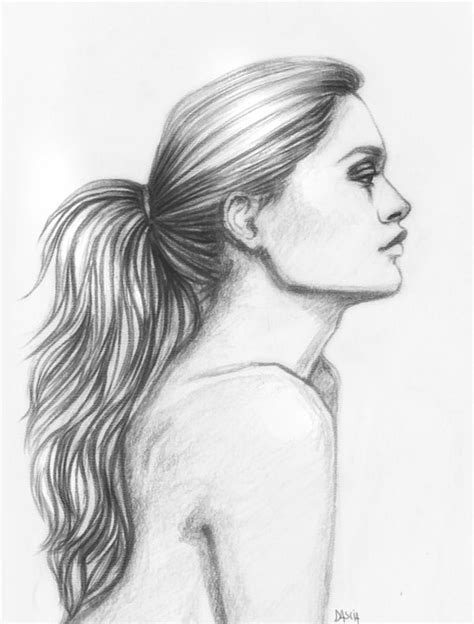 Pin By Creative Brush Az On Portrait Pencil Drawings Of Girls Girl