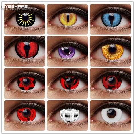Cheap Eyeshare Cosplay Lenses Anime Colored Contact Lenses For Eyes