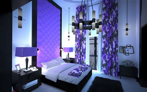 Stunning purple bedroom design ideas #purplebedroom #bedroomdesign. 55 Purple Interior Design Ideas (Purple Room Photos ...