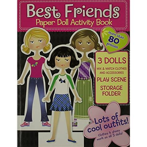 Best Friends Paper Doll Activity Book