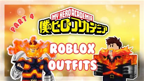 My Hero Academia Roblox Outfit Ideas Part 4 Anime Youtube