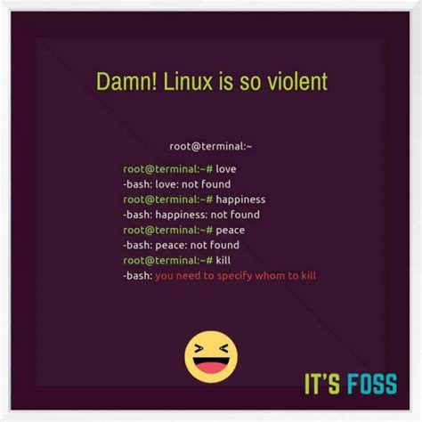 Linux Is So Violent