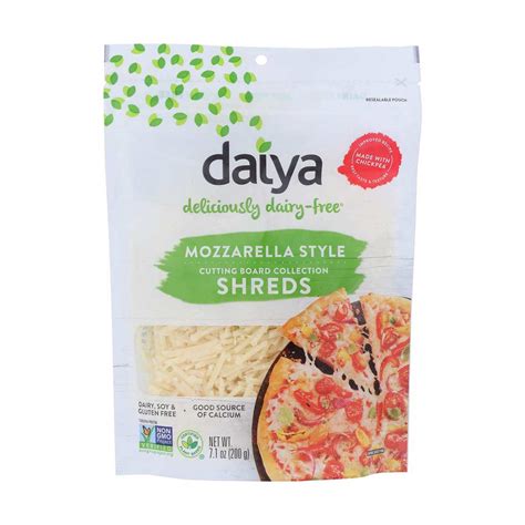 Daiya Dairy Free Mozzarella Cheese Style Shreds 8 Oz