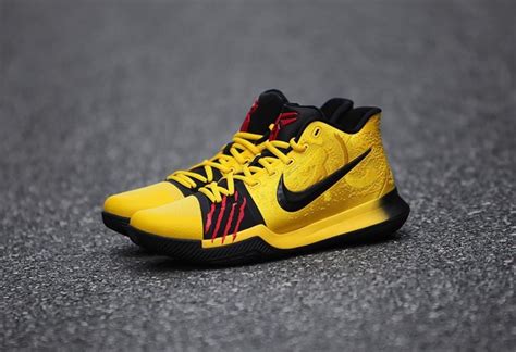 A Closer Look At The Bruce Lee Nike Kyrie 3 Kobe Mentality Buy It Now