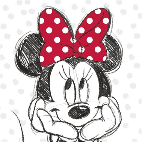 Weitere ideen zu bilder, bilder malen, steine bemalen. Keilrahmenbild Disney ca. 35x35cm Minnie Mouse | Mickey ...