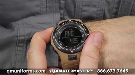 5 11 tactical field ops watch at quartermaster jw174 youtube