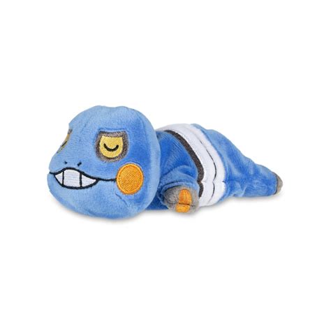 Sleeping Croagunk Kuttari Cutie Plush Pokémon Center Official Site