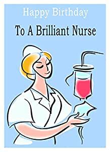 Nurse Birthday Card Amazon Co Uk Office Products