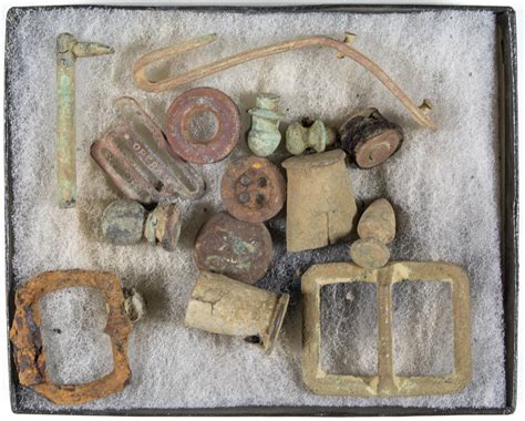 Lot Civil War Excavated Relics 14