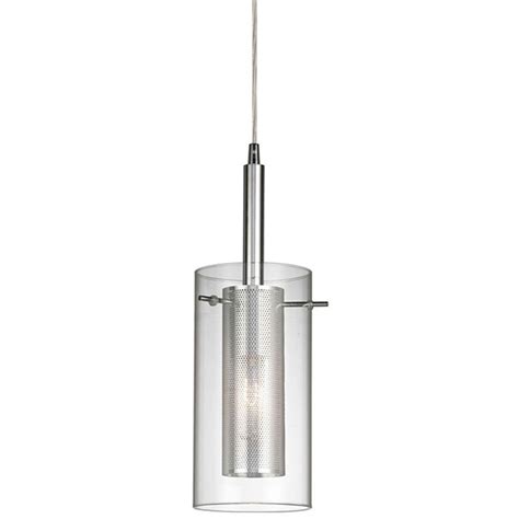 This home depot ceiling light can be installed equally effectively on ceiling and. Home Decorators Collection 1-Light Chrome Pendant with ...