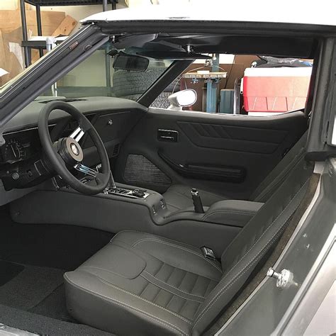 C3 Restomod Custom Car Interior Car Interior Upholstery Luxury Car