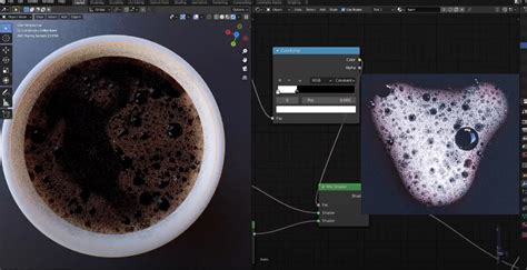 Realistic Coffee Foam In Blender 3dart