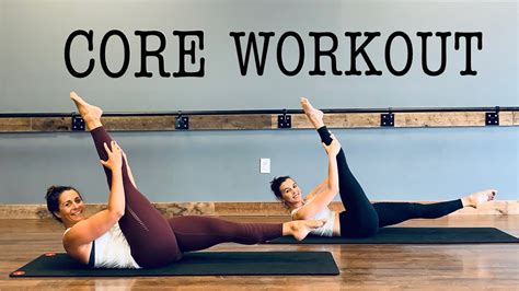 Core Workout With Brienne Barre Workout For Abs No Equipment Youtube
