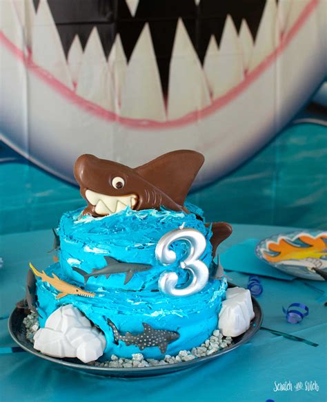 Baby Shark Birthday Sheet Cake