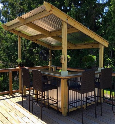 From classic wood balustrades to hog wire and rope, scroll down for 35 creative deck railing ideas to elevate your outdoor living space. Checkout this outdoor deck bar featuring our BR450 Traditional wood bar armrest molding and ...