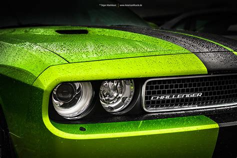 Green Dodge Challenger Srt A Photo On Flickriver