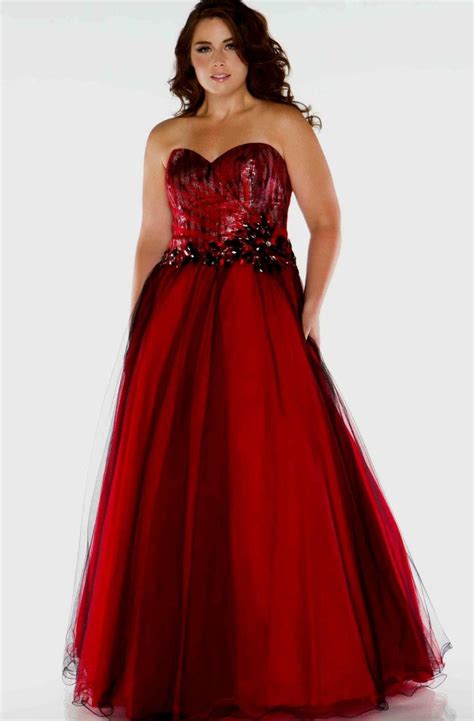 Plus Size Red Wedding Dresses Pluslookeu Collection
