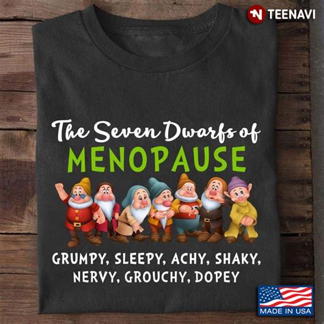 The Seven Dwarfs Of Menopause Grumpy Sleepy Achy Shaky Nervy Grouchy Dopey Teenavi Reviews