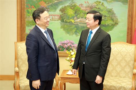 Phó Thủ Tướng Trần Hồng Hà Tiếp Lãnh đạo 2 Doanh Nghiệp Lớn Của Trung Quốc Nhật Bản