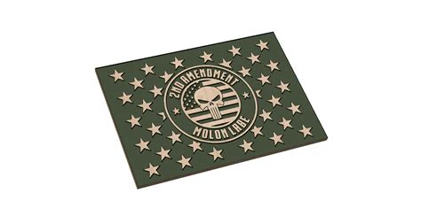 Molon Labe With Punisher Skull Union — Patriot Nation Designs