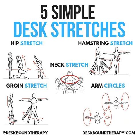 Improve Your Posture And Flexibility· · Here Are 5 Simple Desk You Can