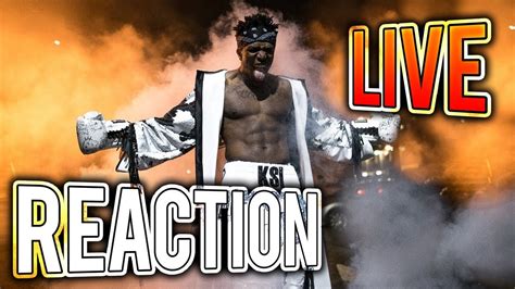 Ksi Vs Joe Weller Live Full Fight Youtube