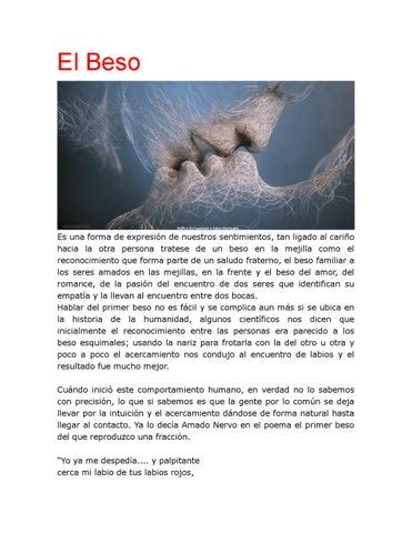 El Beso By Manantial De Palabras Issuu