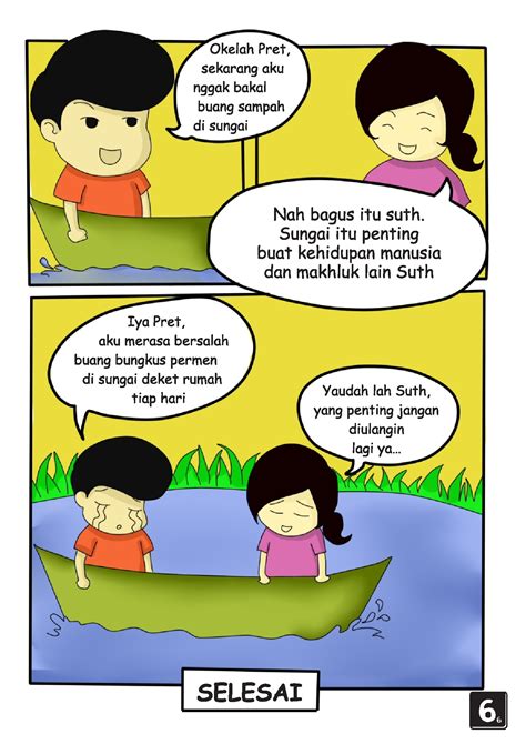 Dya masih bujang,, bapak ibukuny tinggal di luar negeri. Spesial 49+ Gambar Komik Dilarang Buang Sampah Sembarangan