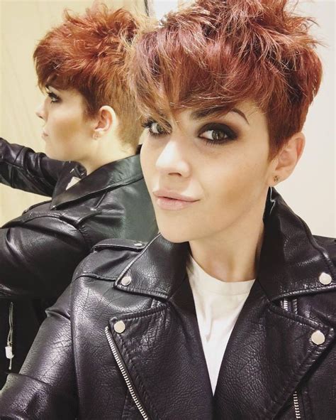 A long pixie cut is a short hairstyle where the hair is longer than a traditional pixie cut. Long Messy Pixie Cut with Undercut and Vibrant Cinnamon ...