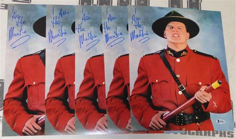 The Mountie Jacques Rougeau Signed 11x14 Photo BAS Beckett COA WWE