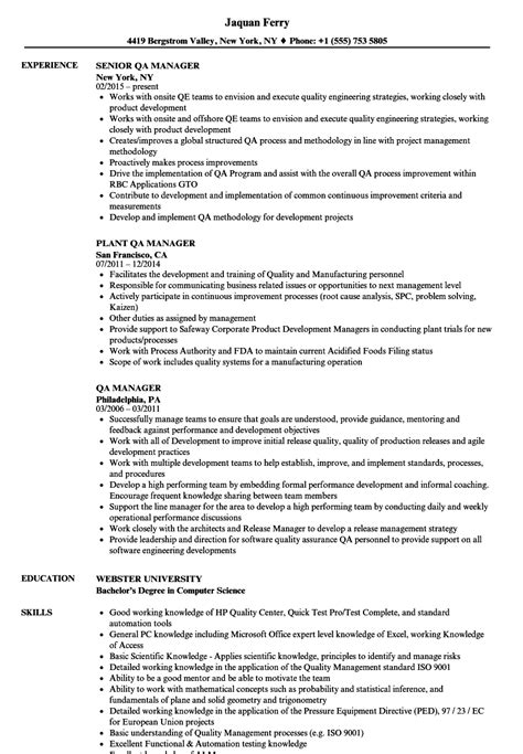 Check spelling or type a new query. Qa Manager Resumes | louiesportsmouth.com