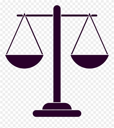 Big Image Scales Of Justice Silhouette Clipart 1149530 Pinclipart