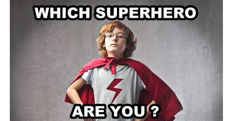Which Superhero Are You Pure Costumes Blog