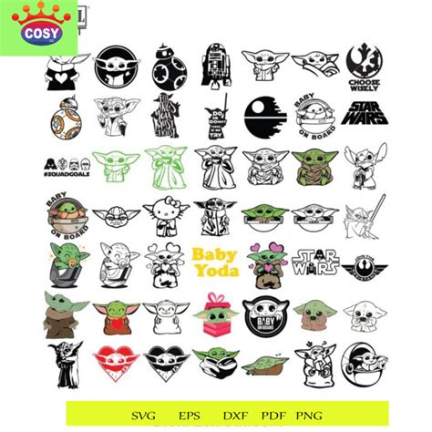 Free Free 339 Baby Yoda Svg Bundle SVG PNG EPS DXF File