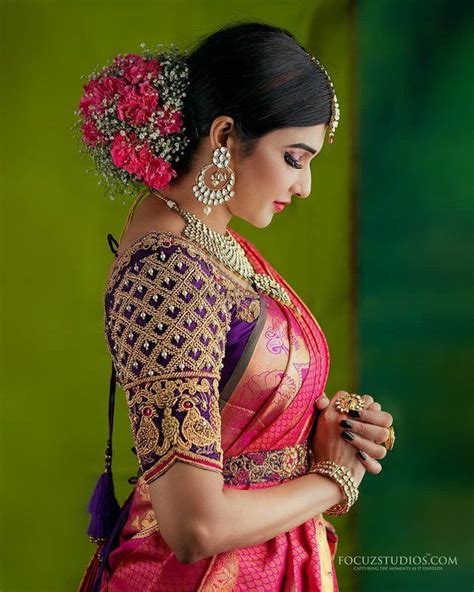 30 South Indian Blouse Designs For A Royal Bridal Look In 2020 South