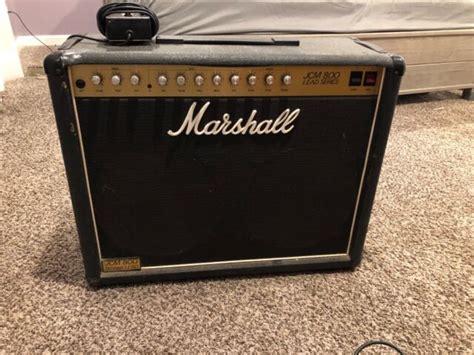 Marshall Jcm 800 50 Watt 4010 Guitar Combo Amplifier For Sale Online Ebay