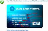 Virtual Credit Card With Bank Account Photos