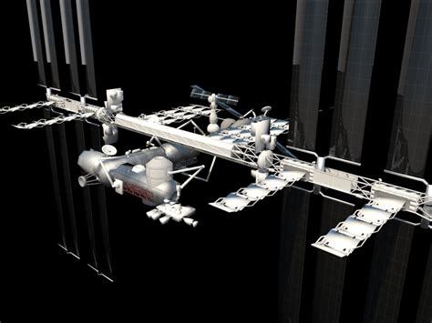 International Space Station 3d Model Download Free Brokerlasopa