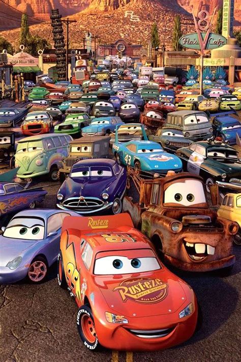 The Cars Cartoon Characters Idalias Salon