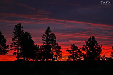 Early Twilight Crimson Skyline Bliss Photographics Alpenglow
