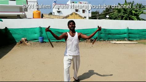 Single And Double Nunchak Salem Karate Nataraj 🔥 Youtube