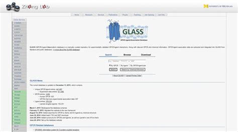 Glass Gpcr Ligand Association Database Best Of The Web