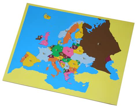 Europe Puzzle Map Eando Montessori Us