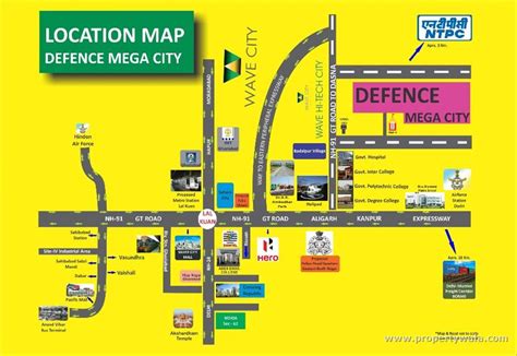 Special features the property has bright rooms with elegant furniture and simple furniture. Defence Mega City - Lal Kuan, Ghaziabad - Residential ...