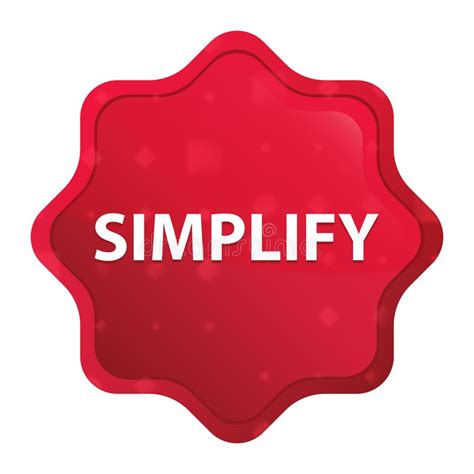 Simplify Icon Stock Illustrations 1228 Simplify Icon Stock
